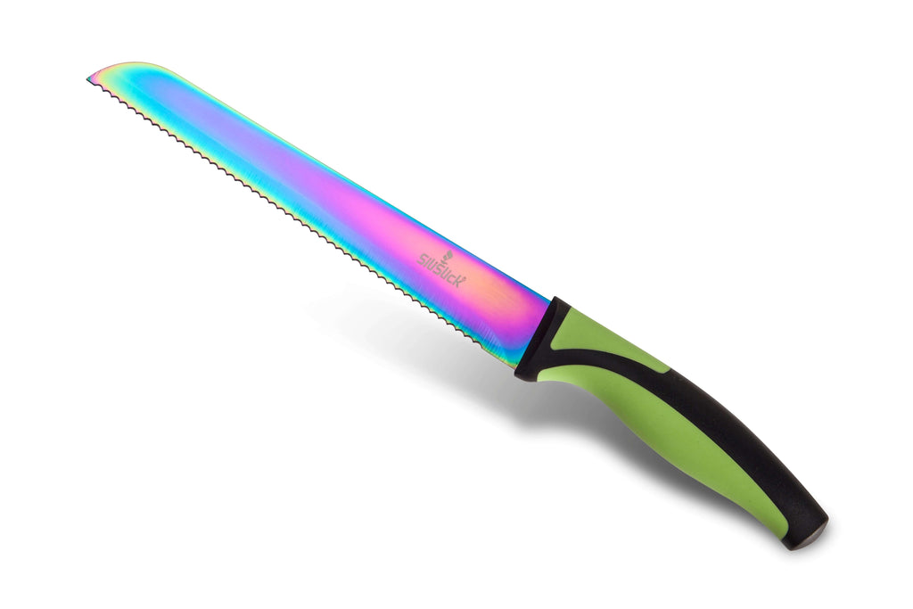 Kitchen Knife Set - Green Handle