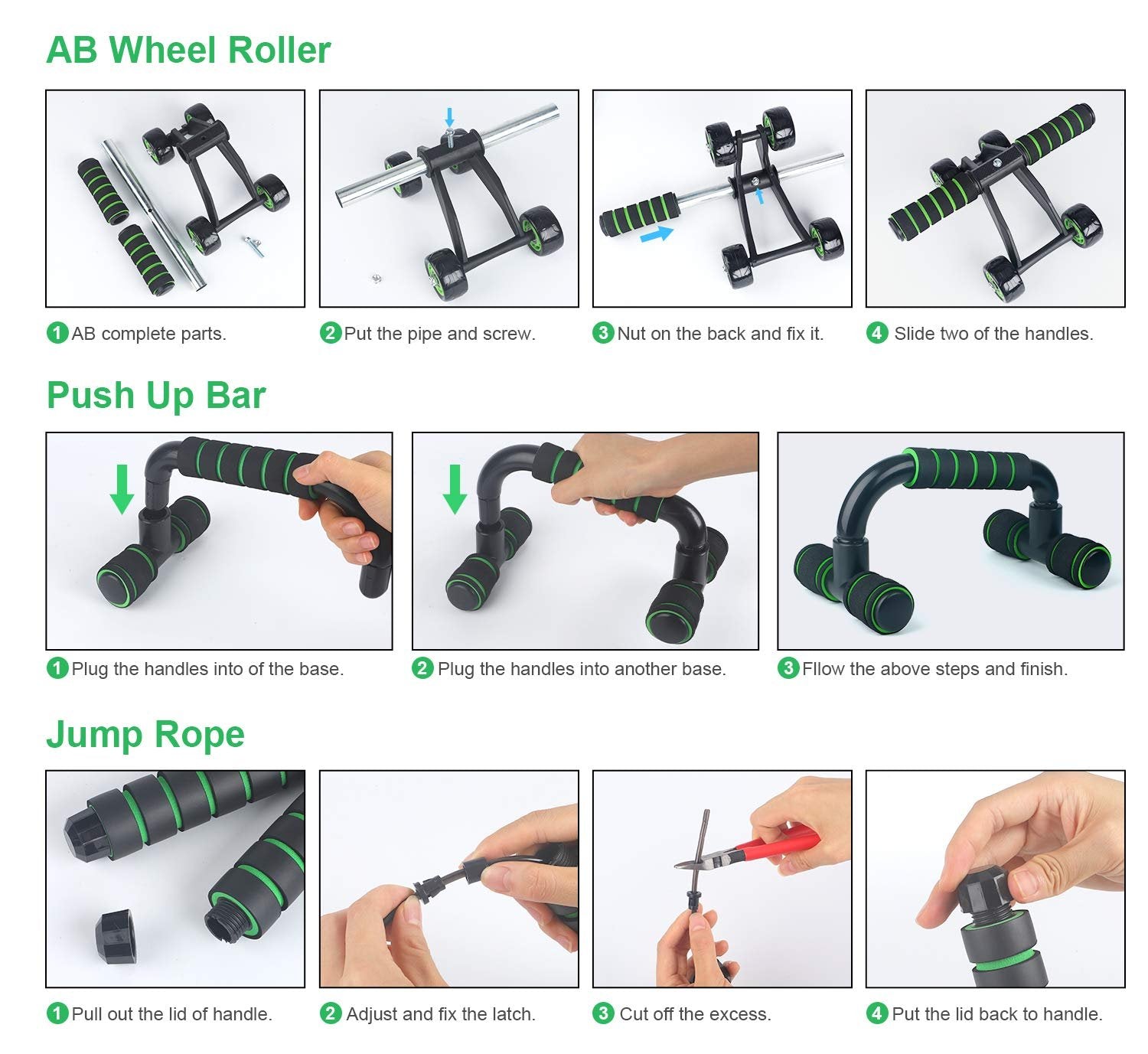 10 in 1 fitness kit